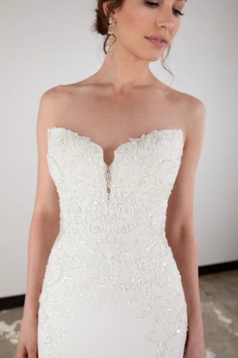 Essense of Australia D3853 #1 Ivory thumbnail